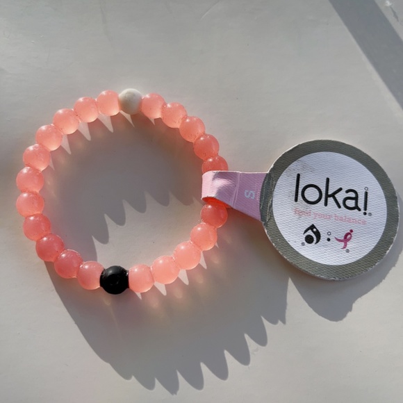 LOKAI BREAST CANCER AWARENESS PINK BRACELET - Picture 3 of 4
